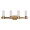 Maxim Lighting Contessa 4-Light 28.75" Wide Natural Aged Brass Vanity Light 22414SWNAB - alternate 1